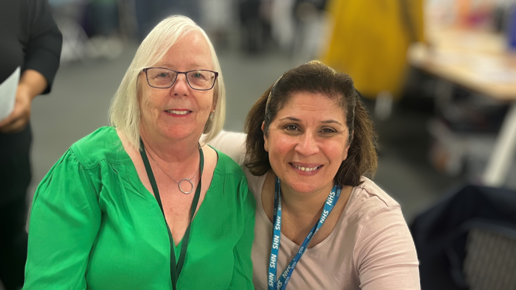 Cllr Marian James and Nadine Wyatt, Senior Engagement Manager – Sutton Place Team