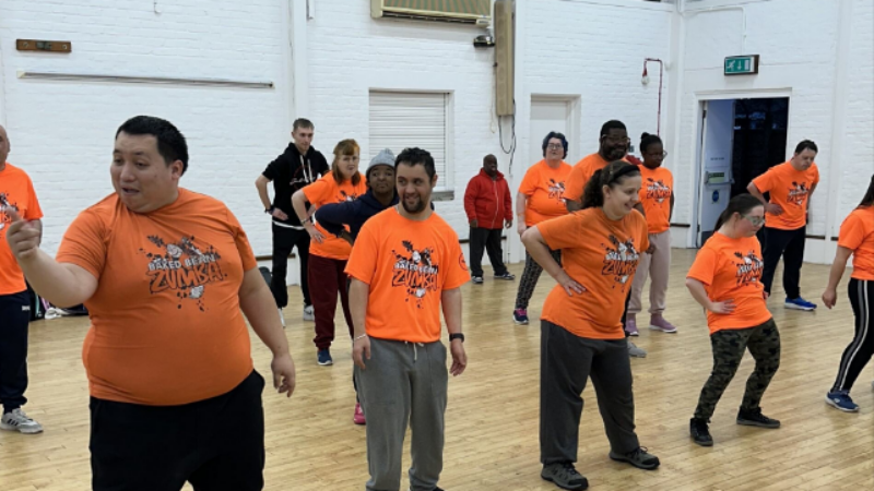 A group of people with learning disabilities