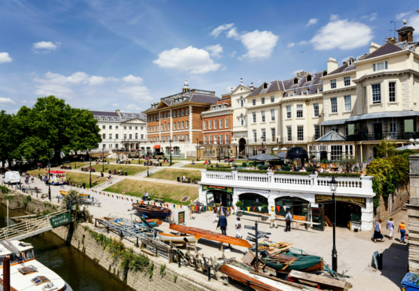 The banks of the River Thames in Richmond
