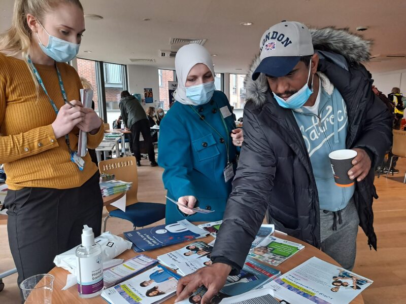 A community engagement event in Richmond