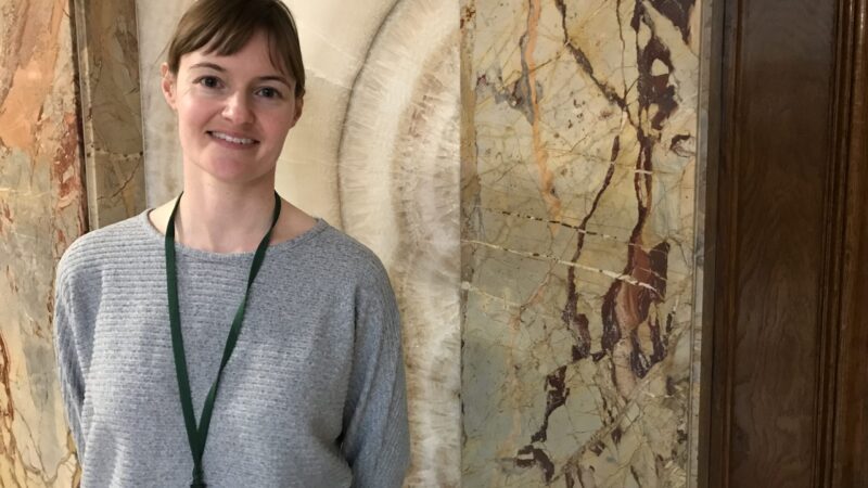 Occupational therapist Katherine Smith at Wandsworth Town Hall