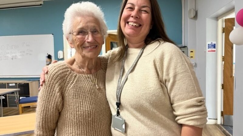 Liz and Joan Age UK Merton