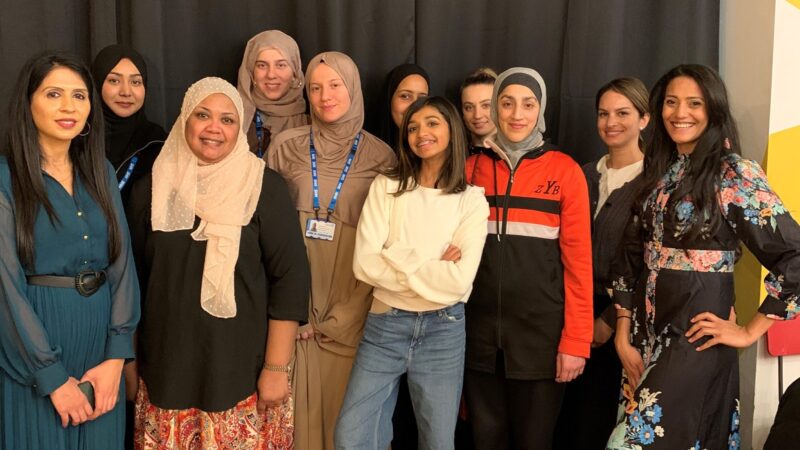 Battersea Mosque Communitea event group shot of organisers
