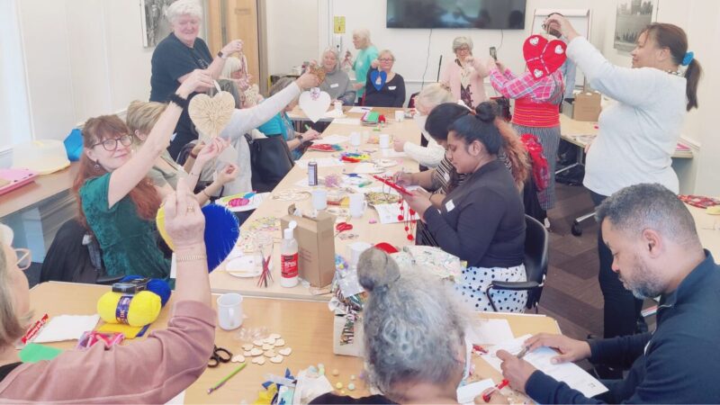MertonPlus LGBT+ group craft session